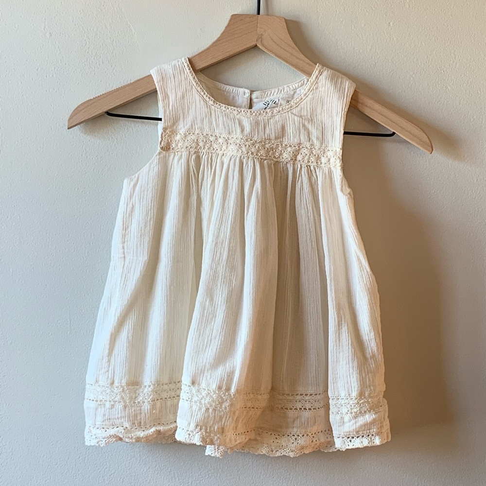Boho Crepe Crochet Top